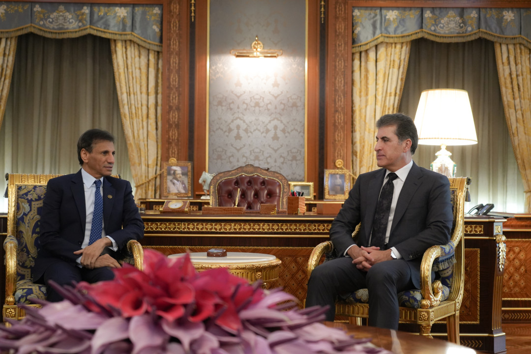 President Nechirvan Barzani meets with the Head of UNAMI