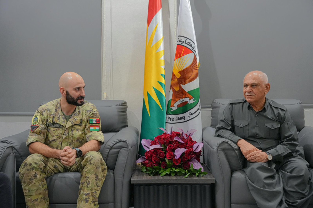 فەرماندەی هێزی تایبەتی ئیتاڵیا ماڵئاوایی لە جێگری سەرۆک کرد