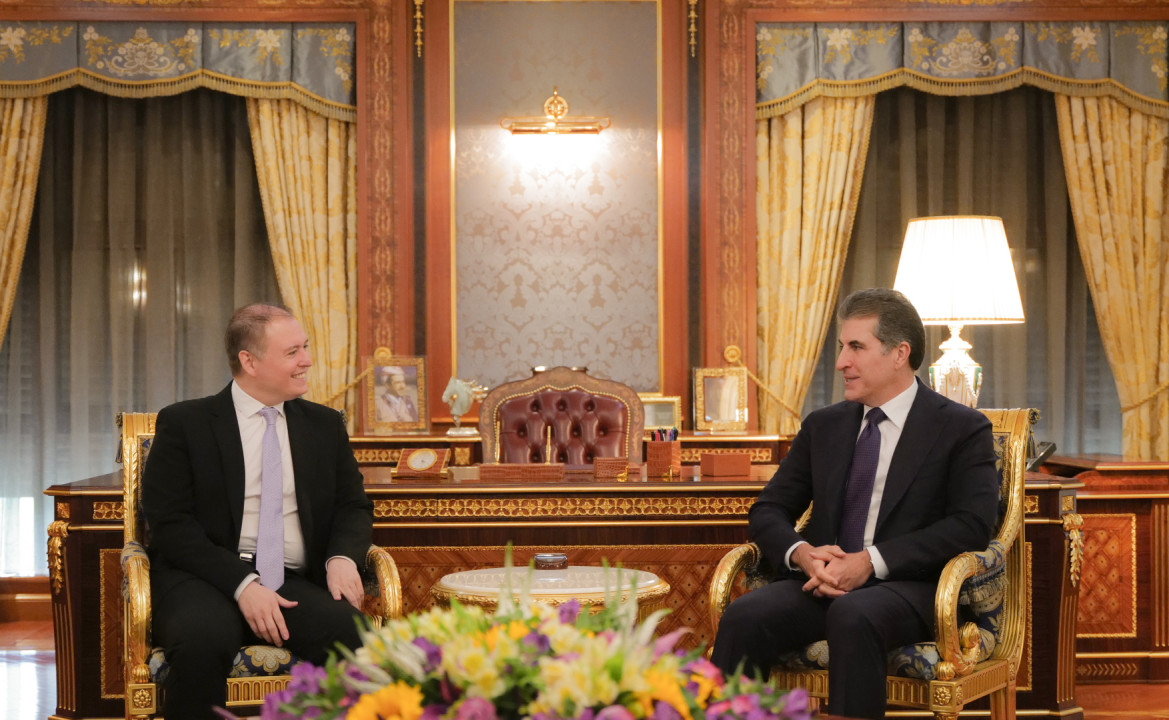 الرئيس نيجيرفان بارزاني يستقبل القنصل العام الهنغاري الجديد