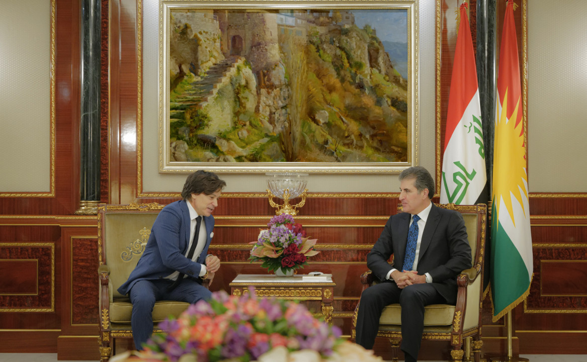 الرئيس نيجيرفان بارزاني يؤكد على تعزيز العلاقات التجارية مع أمريكا