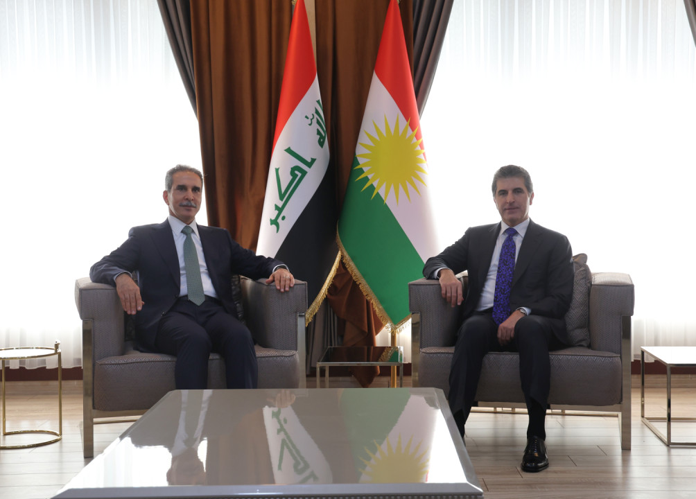 Serok Nêçîrvan Barzanî û Dadwer Fayeq Zêdan Civiyan