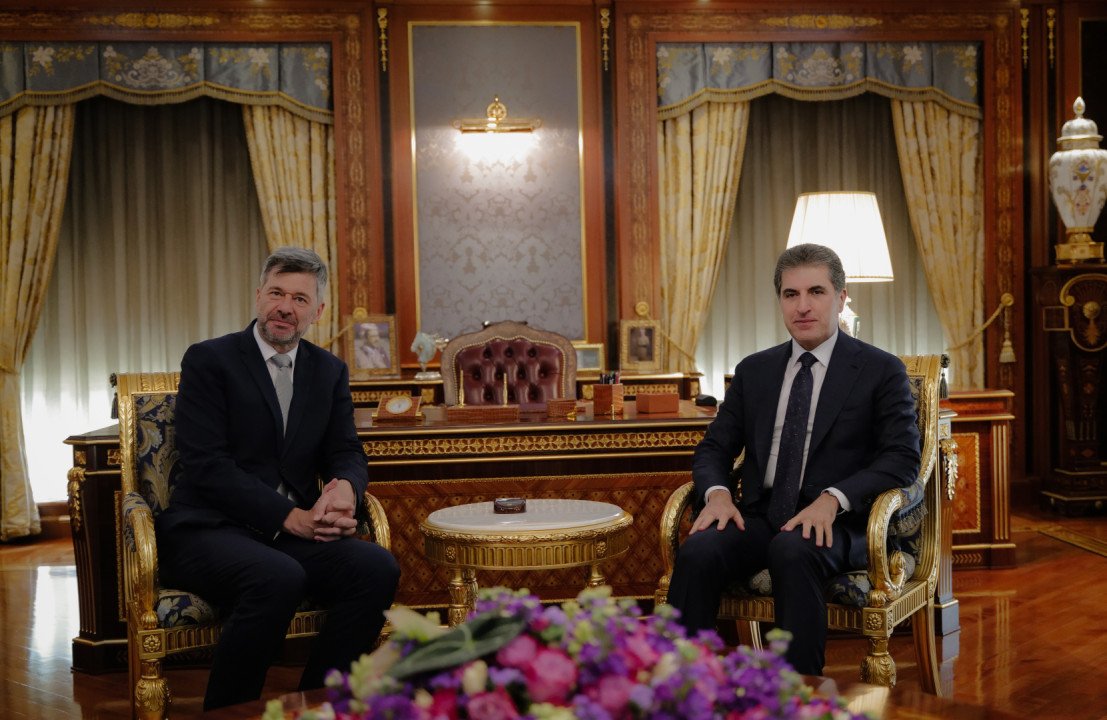 President Nechirvan Barzani receives the new Consul General of the Czech Republic