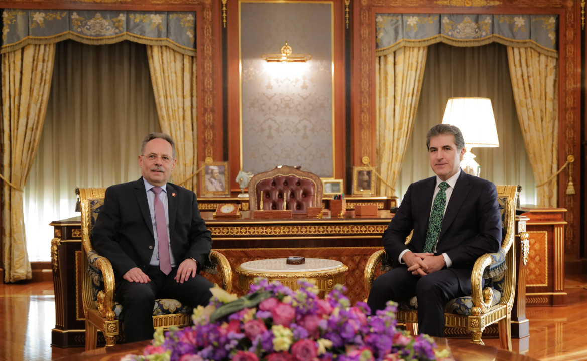 President Nechirvan Barzani and the Ambassador of Switzerland discuss bilateral relations