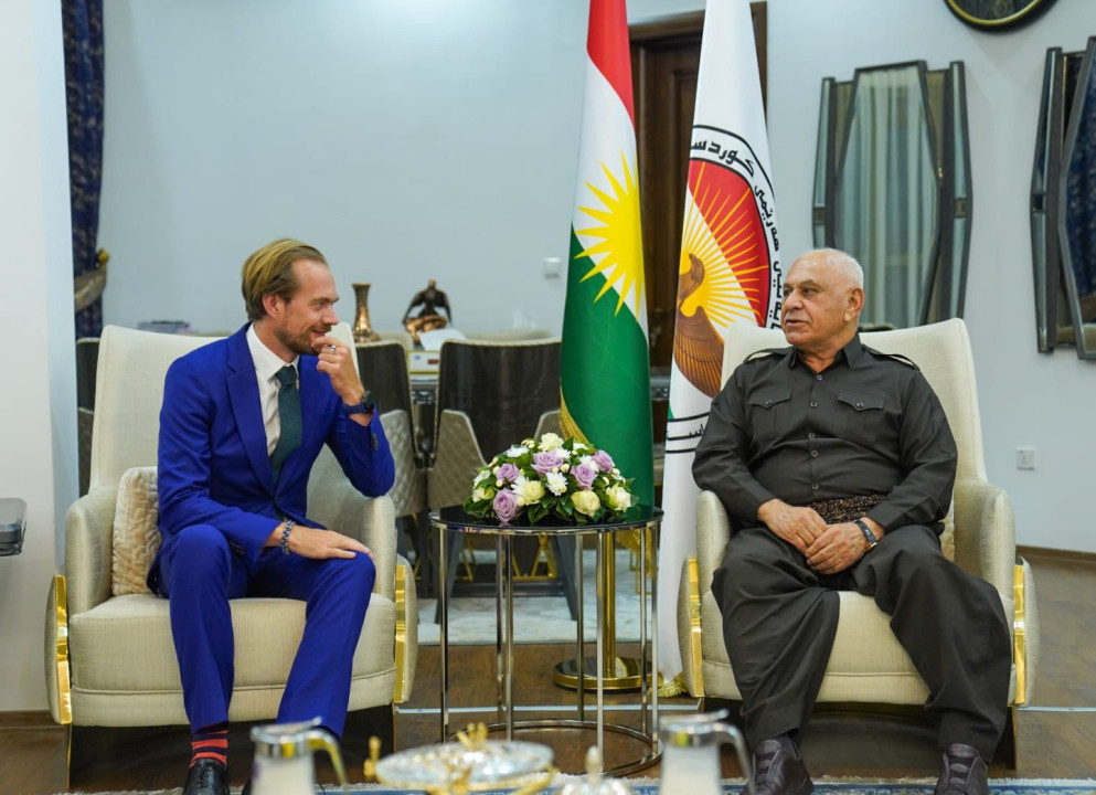 جێگری سەرۆک لەگەڵ کونسوڵی گشتیی بەریتانیا کۆبووەوە