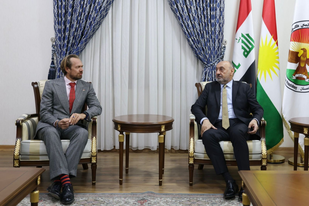 سەرۆکی دیوان پێشوازیی لە کونسوڵی گشتیی بەریتانیا کرد