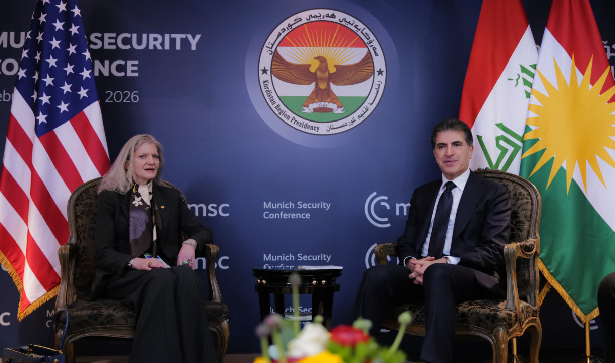 الرئيس نيجيرفان بارزاني يجتمع مع وكيلة وزارة الخارجية الأمريكية