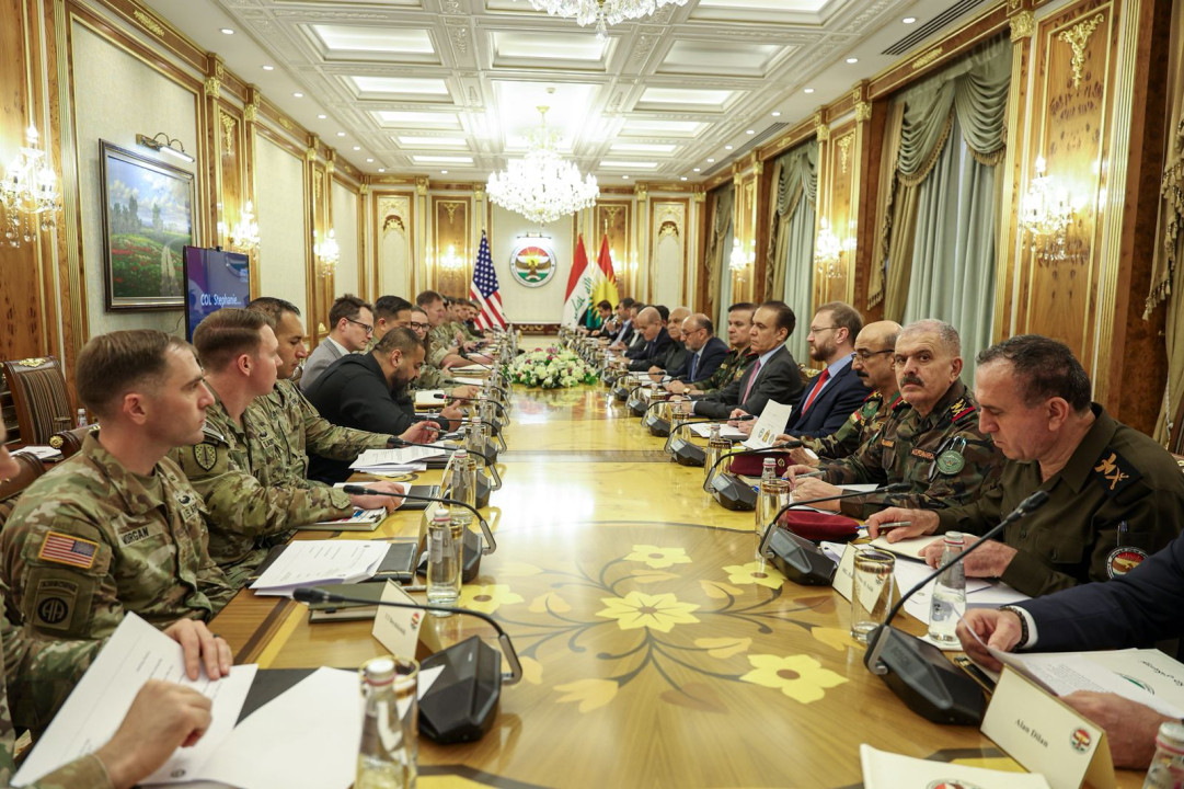 هەرێمی کوردستان و ئەمەریکا پرۆسەی چاکسازیی پێشمەرگە تاوتوێ دەکەن