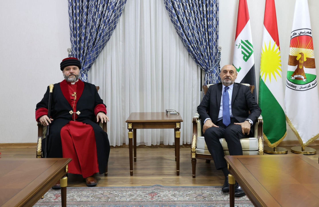 سەرۆکی دیوان پێشوازیی لە پاترياركى (کەنیسەی کۆنی ڕۆژهەڵات) کرد