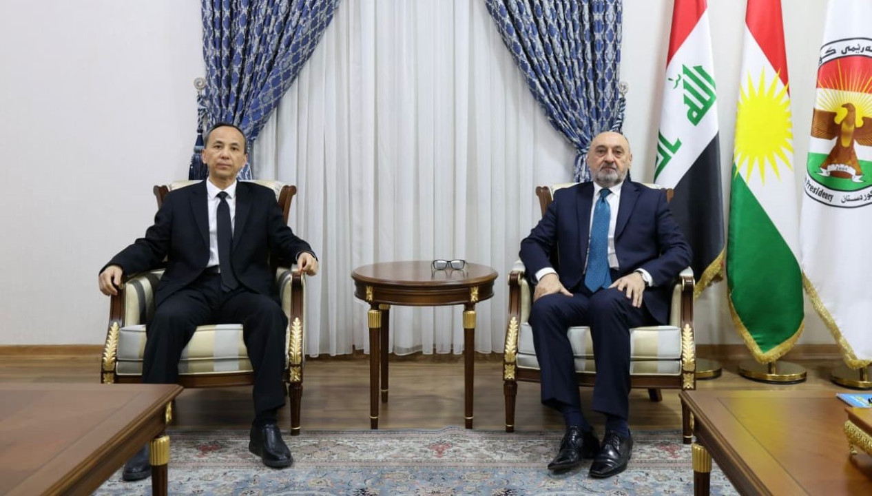 سەرۆکی دیوان و کونسوڵی گشتیی چین دۆخی ناوچەکەیان تاوتوێ کرد