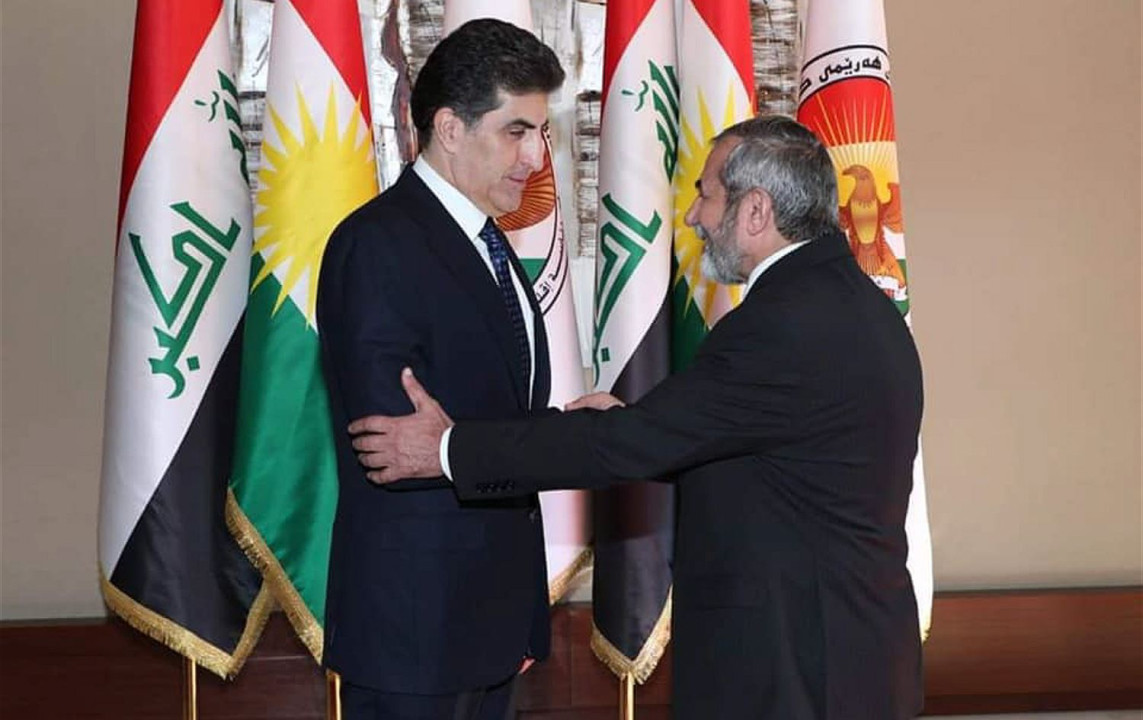 President Nechirvan Barzani receives KIU Secretary General Salahuddin Mohammed Bahauddin