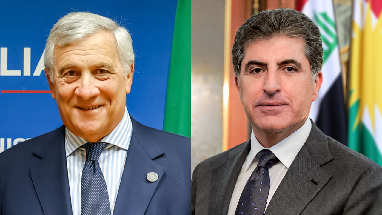 President Nechirvan Barzani and Italian Foreign Minister discuss regional developments