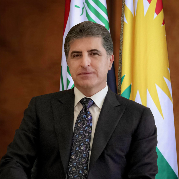 الرئيس نيجيرفان بارزانی يهنئ رئيس الوزراء الزيدي