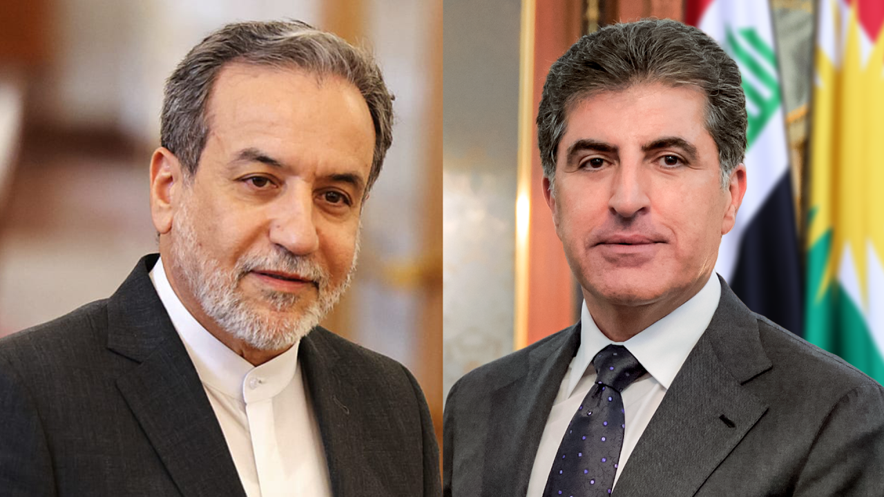 سه‌رۆك نێچيرڤان بارزانى و وه‌زيرى ده‌ره‌وه‌ى ئێران دۆخى ناوچه‌كه‌ تاوتوێ ده‌كه‌ن
