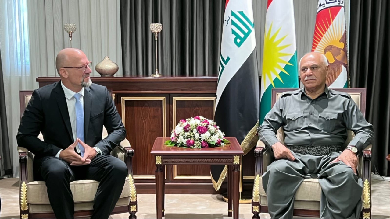 جێگری سەرۆک لەگەڵ شاندێکی کونسوڵخانەی گشتیی ئەڵمانیا کۆبووەوە