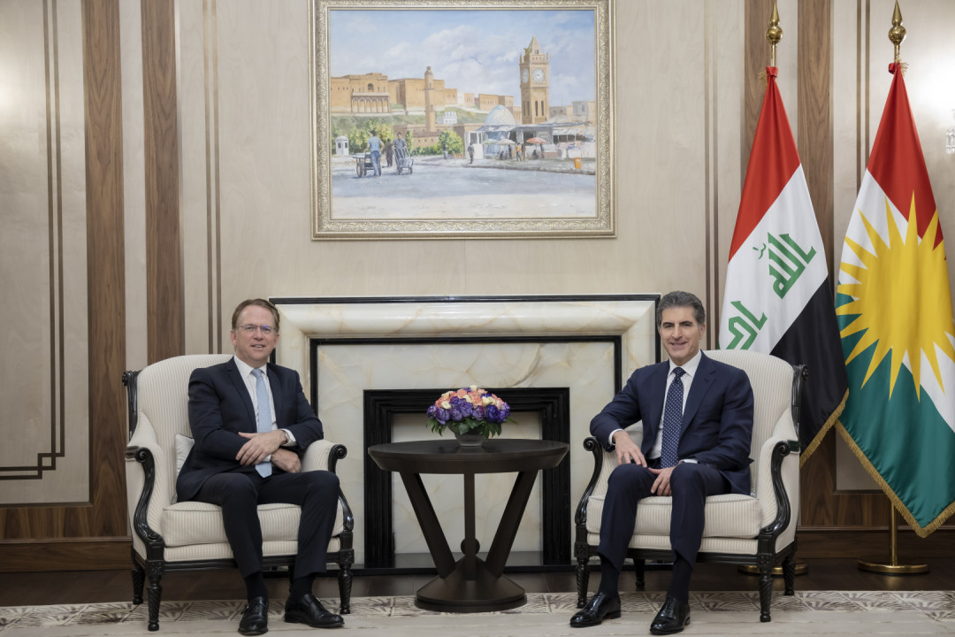 سەرۆکی هەرێمی کوردستان سوپاسى باڵیۆزی فەرەنسا دەکات