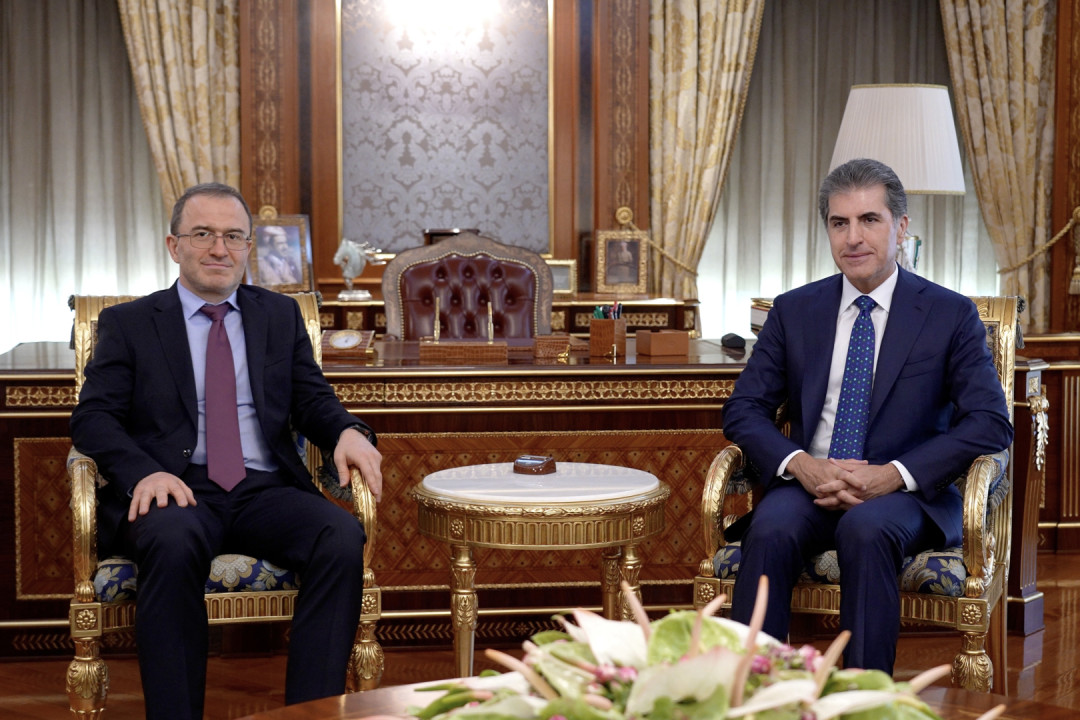 Serokê Herêma Kurdistanê spasiya Balyozê Rûsyayê dike