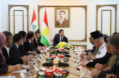 President Nechirvan Barzani Meets with Duhok Governor and Administrative Officials