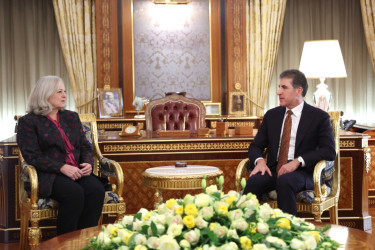 President Nechirvan Barzani meets with US Ambassador to Iraq