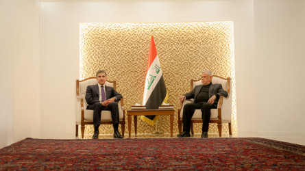 President Nechirvan Barzani Meets with Secretary General of Badr Organization