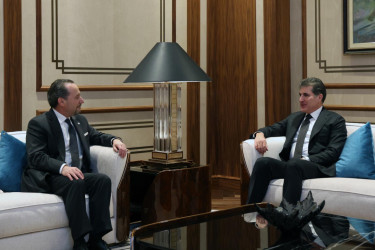 President Nechirvan Barzani Meets with Chargé d’Affaires of US Embassy