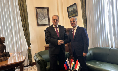 ياريدهدهرى سهرۆك لهگهڵ نوێنهرى تايبهتى سهرۆكى ڕووسيا بۆ ڕۆژههڵاتى ناوهڕاست و جێگرى وهزيرى دهرهوه كۆبووهوه