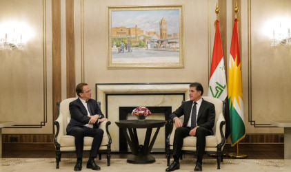 سەرۆک نێچیرڤان بارزانی و باڵیۆزی فەرەنسا دۆخی ناوچەکە تاوتوێ دەکەن