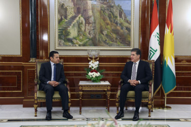 سهرۆك نێچيرڤان بارزانى لهگهڵ ڕاوێژكارى ئاسايشى نيشتمانيى عێراق كۆبووهوه