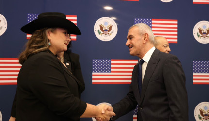 جێگری سەرۆک و شاندێکی باڵای سەرۆکایەتی لە ڕێوڕەسمی ناساندنی کونسوڵی گشتیی نوێی ئەمەریکادا بەشدار بوون