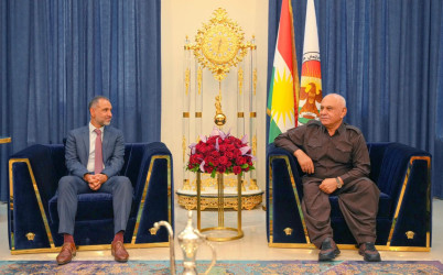 جێگری سەرۆک لەگەڵ باڵیۆزی بەریتانیا لە عێراق کۆبووەوە