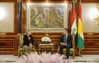 President Nechirvan Barzani meets with US Senator Joni Ernst