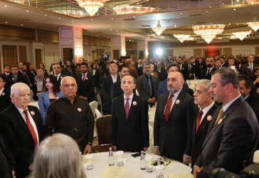 جێگری سەرۆک و شاندێکی سەرۆکایەتی لە ڕێوڕەسمی ڕاگەیاندنی (کۆمەڵەی شورای مەزن)دا بەشدار بوون