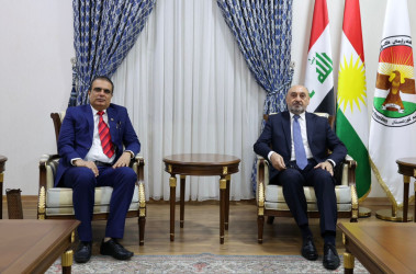 سەرۆکی دیوان پێشوازیی لە کونسوڵی گشتیی هیندستان کرد