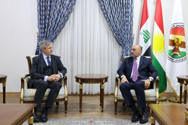 سەرۆکی دیوان و کونسوڵی گشتیی ئەڵمانیا ڕەوشی ناوخۆ و دۆخی گشتییان تاوتوێ کرد