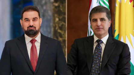 سه‌رۆك نێچيرڤان بارزانى پيرۆزبايى له‌ به‌ڕێز هه‌يبه‌ت ئه‌لحه‌لبووسى ده‌كات