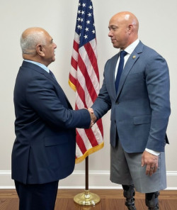 جێگری سەرۆک لەگەڵ سەرۆکی لیژنەی کاروباری دەرەوە لە ئەنجومەنی نوێنەرانی ئەمەریکا کۆبووەوە