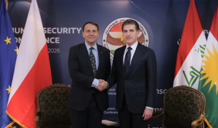 سەرۆک نێچیرڤان بارزانی و وەزیری دەرەوەی پۆڵەندا پەرەپێدانی پەیوەندییەکان تاوتوێ دەکەن