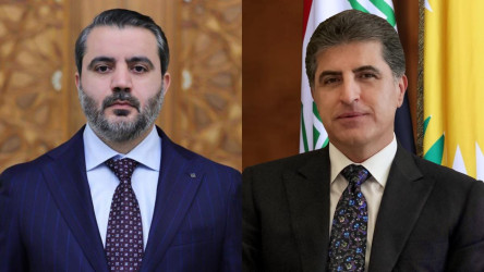 سەرۆك نێچيرڤان بارزانى و وەزيرى دەرەوەى سووريا پەيوەندييەكى تەلەفۆنييان ئەنجام دا