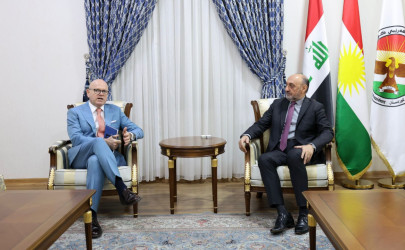 سەرۆکی دیوان و کونسوڵی گشتیی ئیتاڵیا دۆخی ناوچەکەیان تاوتوێ کرد