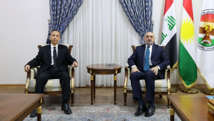 سەرۆکی دیوان و کونسوڵی گشتیی چین دۆخی ناوچەکەیان تاوتوێ کرد