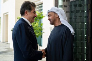 سەرۆک نێچیرڤان بارزانی و سەرۆکی ئیمارات دۆخی ناوچەکە تاوتوێ دەکەن