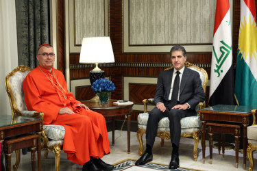 سەرۆکی هەرێمی کوردستان پێشوازی لە پاتریارکی کەنیسەی کلدانی لە عێراق و جیهان دەکات