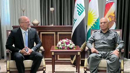 جێگری سەرۆک لەگەڵ شاندێکی کونسوڵخانەی گشتیی ئەڵمانیا کۆبووەوە