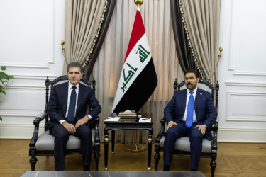 سەرۆكی هەرێمی کوردستان و سەرۆکوەزیرانی عێراقی فیدراڵ كۆبوونەوە