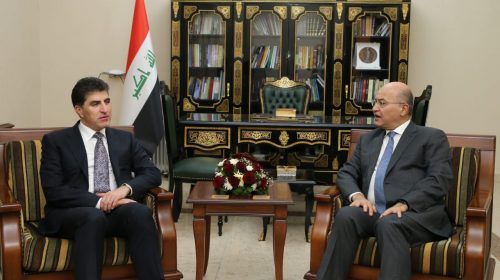 President Nechirvan Barzani Meets with President Barham Salih