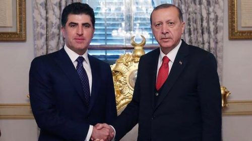 Nechirvan Barzani Meets Recep Tayyip Erdogan