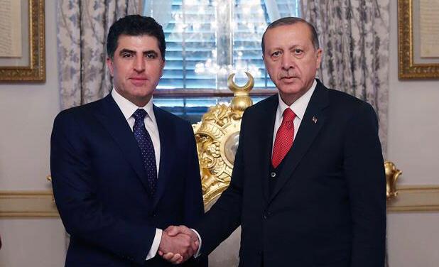 Nechirvan Barzani Meets Recep Tayyip Erdogan