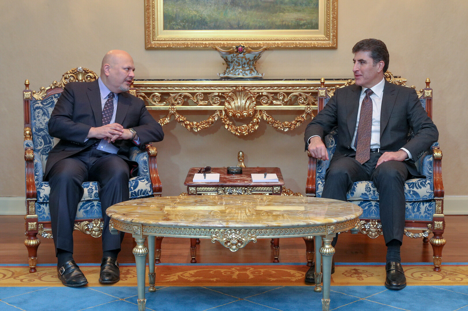 Nechirvan Barzani Meets with Delegation from the United Nations