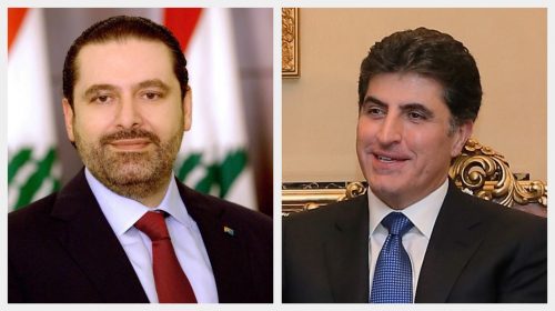 Saad Hariri Congratulates Nechirvan Barzani