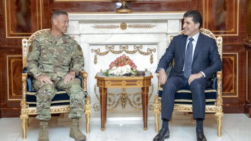 Kurdistan Region President Meets with Chief of OSC-I