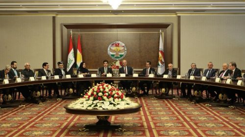 Daxuyaniya civîna Serokayetiyên Herêma Kurdistanê û Serok Komar û aliyên siyasî